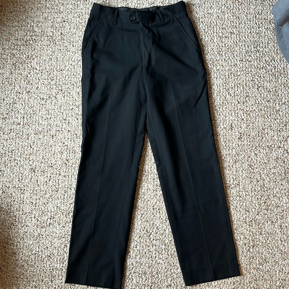 Boys Black Dress Pants Slacks